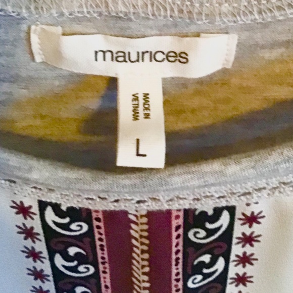 Maurices mixed media top - Picture 6 of 6